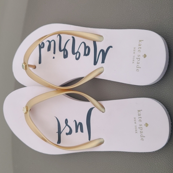 Kate Spade Just Married Nayla Flip Flops - Picture 4 of 7